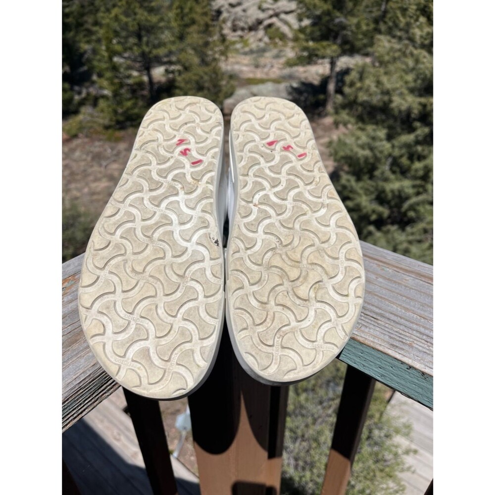 Birkenstock Bend Low White Leather Sz EU 40 US W 9 - 9.5 M 7 - Picture 7 of 8